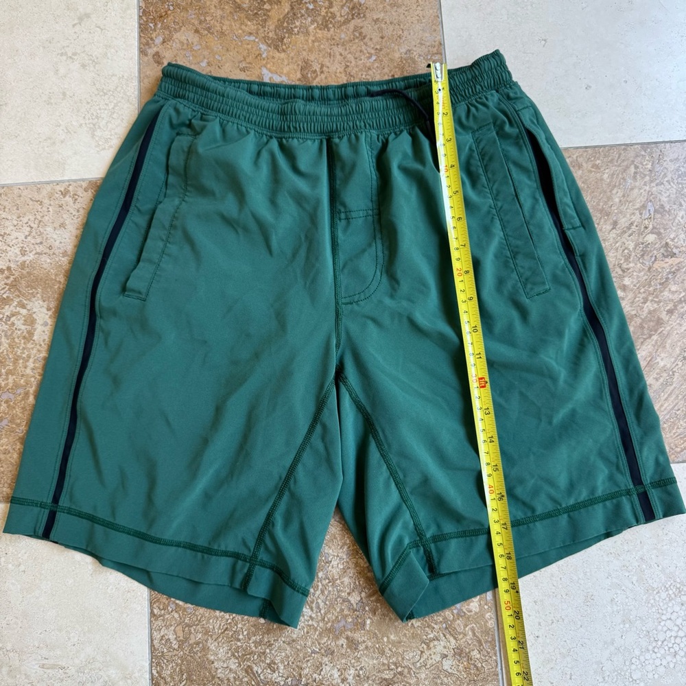 Lululemon Green Workout Shorts